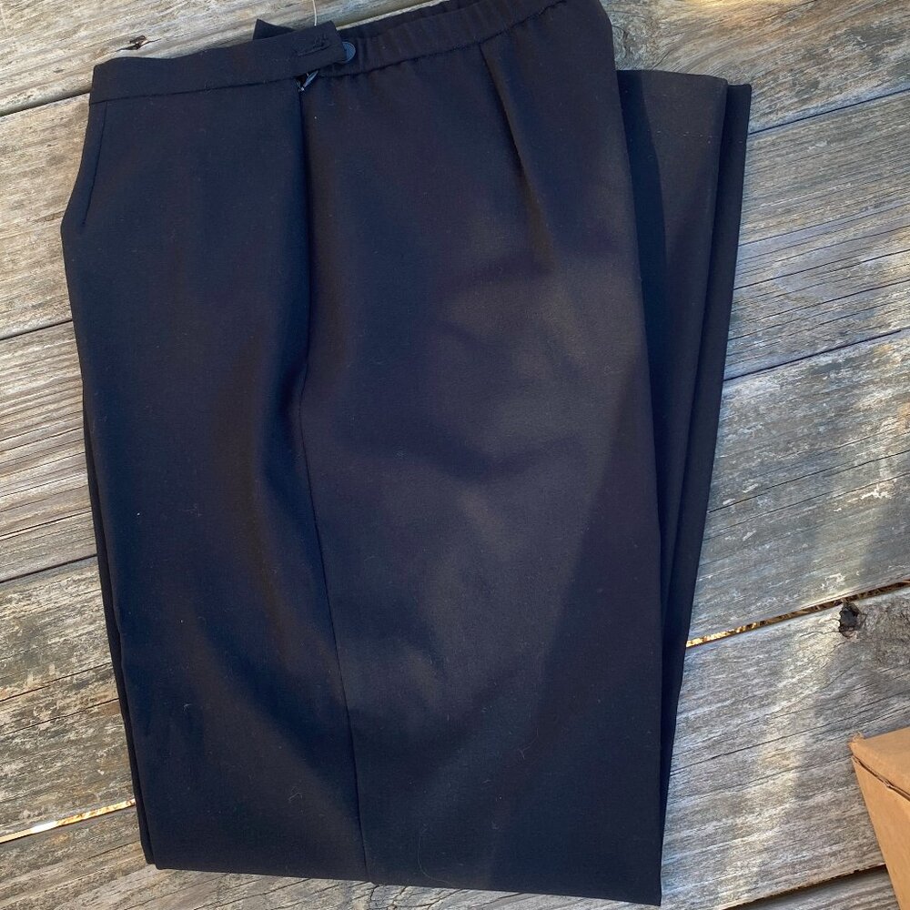 Requirements Black Women’s Size 12 Dress Pants Slacks New With Tags - Picture 1 of 7